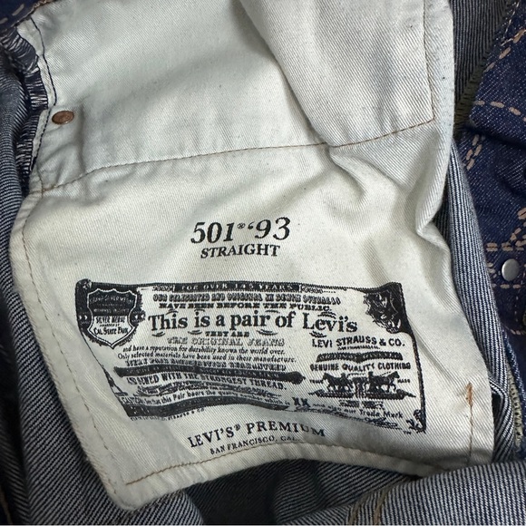 BAPE x Levi's Camo 501 93 Model Size 38 HTF - Picture 9 of 13